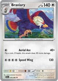 Braviary - SV: Black Bolt - Pokemon card