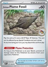 Antique Plume Fossil - SV: White Flare - Pokemon card