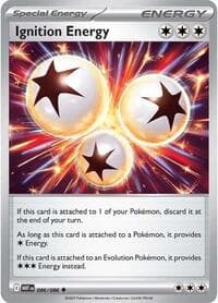 Ignition Energy - SV: White Flare - Pokemon card