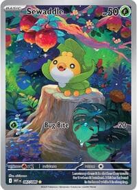 Sewaddle - SV: White Flare - Pokemon card