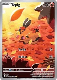 Tepig - SV: White Flare - Pokemon card