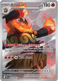 Emboar - SV: White Flare - Pokemon card
