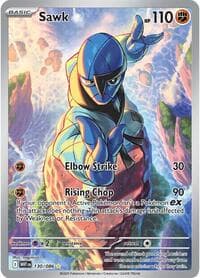 Sawk - SV: White Flare - Pokemon card