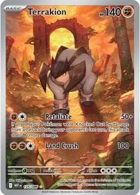 Terrakion - SV: White Flare - Pokemon card