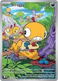 Scraggy - SV: White Flare - Pokemon card