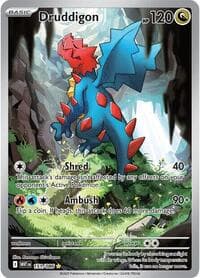 Druddigon - SV: White Flare - Pokemon card
