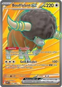 Bouffalant ex - SV: White Flare - Pokemon card