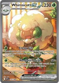 Whimsicott ex - SV: White Flare - Pokemon card