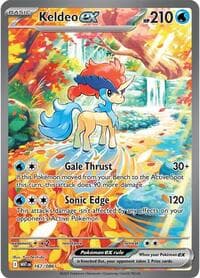 Keldeo ex - SV: White Flare - Pokemon card