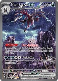 Hydreigon ex - SV: White Flare - Pokemon card