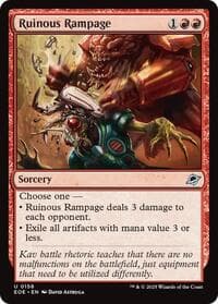 Ruinous Rampage - Edge of Eternities - Magic: The Gathering card