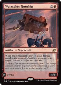 Warmaker Gunship - Edge of Eternities - Magic: The Gathering card