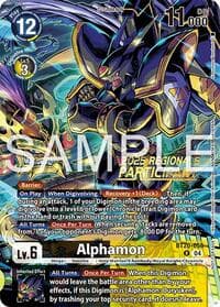 Alphamon (Regionals 25-26 Season 2 Participant) - Release Special Booster 2.0 - Digimon Card Game card