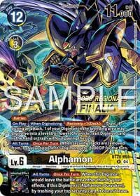 Alphamon (Regionals 25-26 Season 2 Finalist) - Release Special Booster 2.0 - Digimon Card Game card
