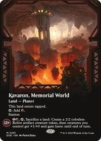 Kavaron, Memorial World (Borderless) - Edge of Eternities - Magic: The Gathering card