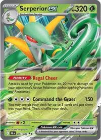 Serperior ex - SV: Black Bolt - Pokemon card