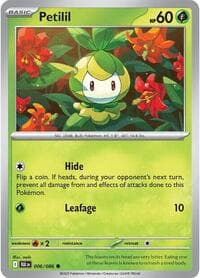 Petilil - SV: Black Bolt - Pokemon card