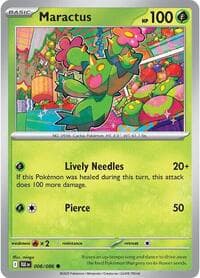 Maractus - SV: Black Bolt - Pokemon card