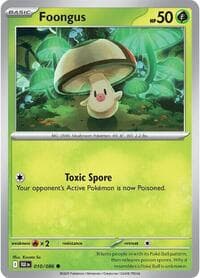 Foongus - SV: Black Bolt - Pokemon card