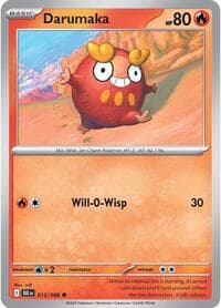 Darumaka - SV: Black Bolt - Pokemon card