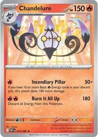 Chandelure - SV: White Flare - Pokemon card