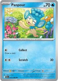 Panpour - SV: Black Bolt - Pokemon card