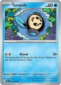 Tympole - SV: Black Bolt - Pokemon card