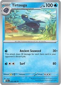 Tirtouga - SV: Black Bolt - Pokemon card