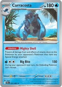Carracosta - SV: Black Bolt - Pokemon card