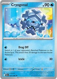 Cryogonal - SV: Black Bolt - Pokemon card