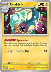 Eelektrik - SV: Black Bolt - Pokemon card