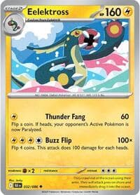 Eelektross - SV: Black Bolt - Pokemon card