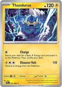 Thundurus - SV: Black Bolt - Pokemon card