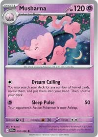 Musharna - SV: Black Bolt - Pokemon card