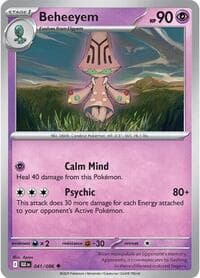 Beheeyem - SV: Black Bolt - Pokemon card
