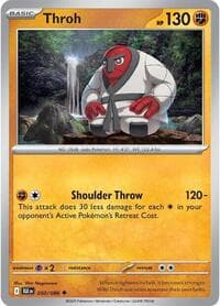 Throh - SV: Black Bolt - Pokemon card