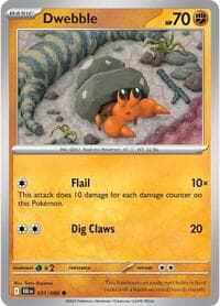Dwebble - SV: Black Bolt - Pokemon card
