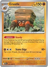 Crustle - SV: Black Bolt - Pokemon card