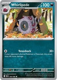 Whirlipede - SV: Black Bolt - Pokemon card