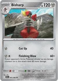 Bisharp - SV: Black Bolt - Pokemon card