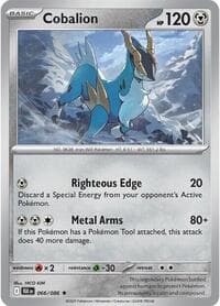 Cobalion - SV: Black Bolt - Pokemon card