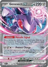 Genesect ex - SV: Black Bolt - Pokemon card