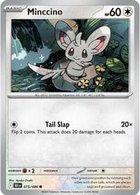 Minccino - SV: Black Bolt - Pokemon card