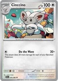 Cinccino - SV: Black Bolt - Pokemon card