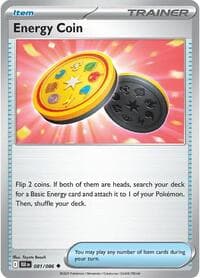 Energy Coin - SV: Black Bolt - Pokemon card