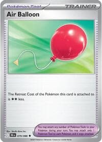 Air Balloon - SV: Black Bolt - Pokemon card