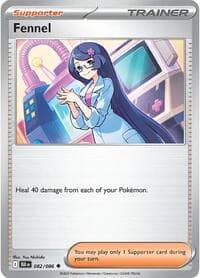 Fennel - SV: Black Bolt - Pokemon card