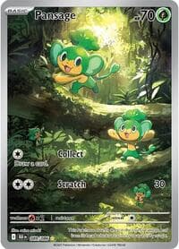 Pansage - SV: Black Bolt - Pokemon card