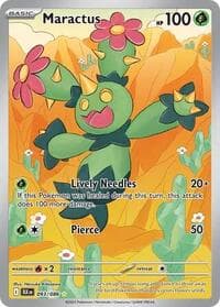 Maractus - SV: Black Bolt - Pokemon card