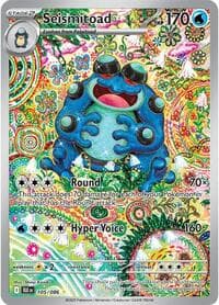 Seismitoad - SV: Black Bolt - Pokemon card